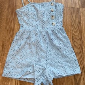 Baby blue romper!